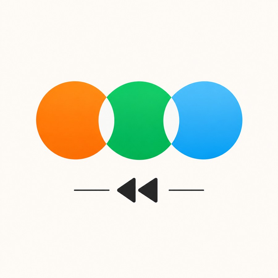 LetterboxdWrapped logo — three overlapping circles with a rewind icon