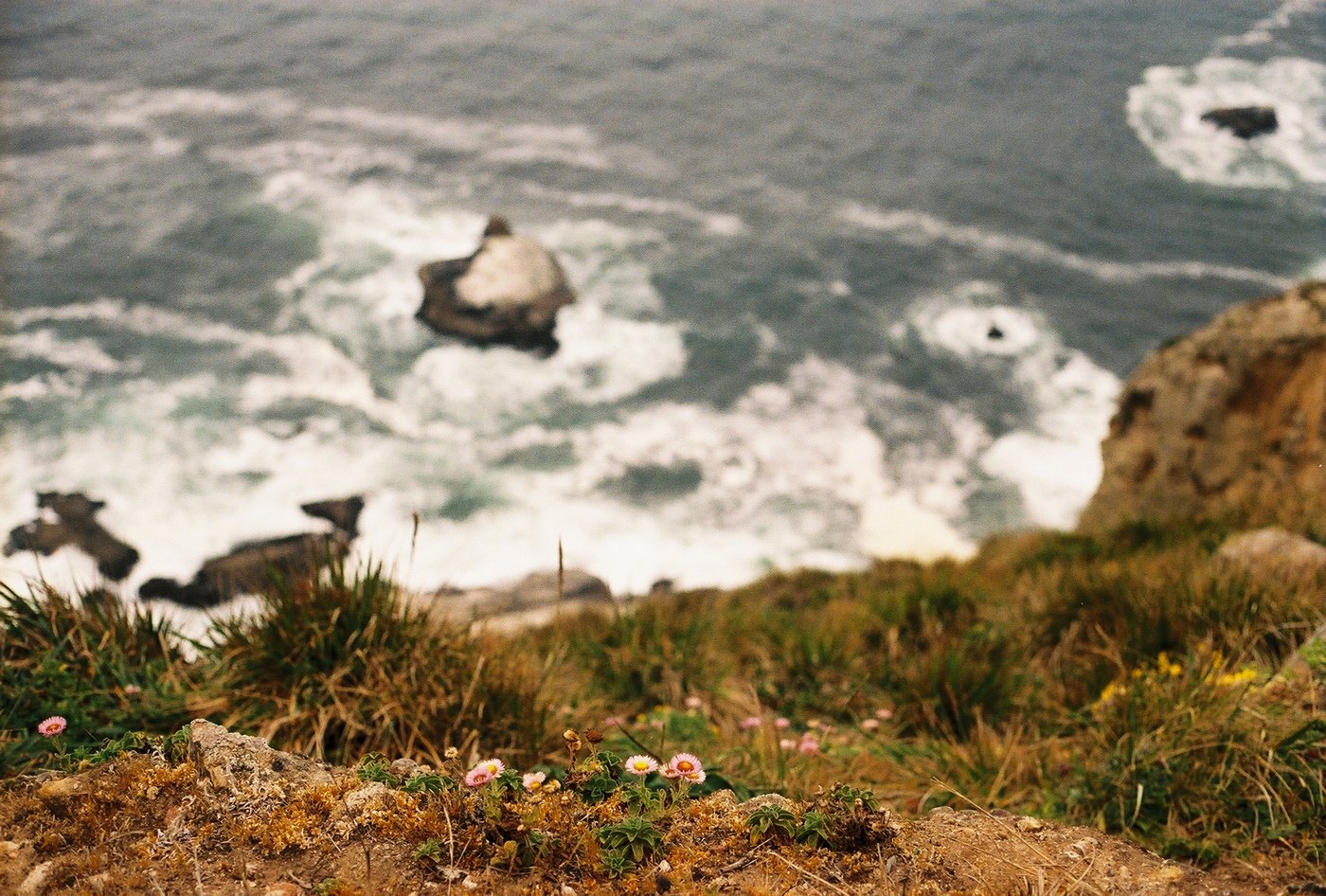 A rocky coastal overlook